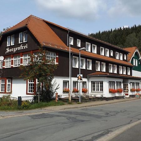 Ostalgie Ferienheim Sorgenfrei Hotel Exterior foto